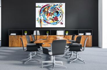 Hand painted modern art buy office home office - Abstract 1384